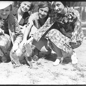 Russian Ballet at Zoo (taken for J.C. Williamson Ltd)