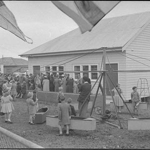 Opening of Sub-normal Children's School at Waratah, by Lord Mayor Alderman FJ Purdue