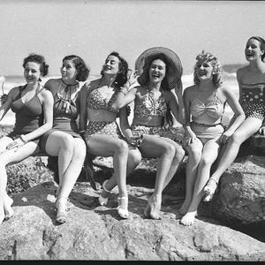The Women Co girls on beach