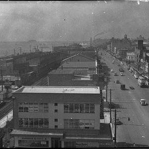 View of Hunter Street from new MLC Building