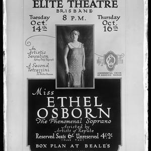 Item 256: Ethel Osborn / photograph by Harold Cazneaux