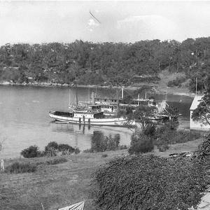 An ancient tug-boat and a stern-wheeler ferry at Fern B...