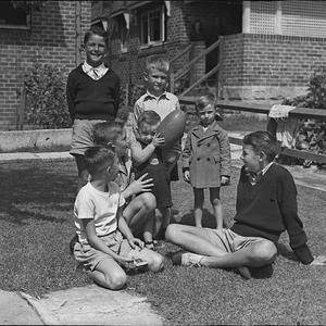 Country women at Keera House, Dee Why (taken for "Smith...