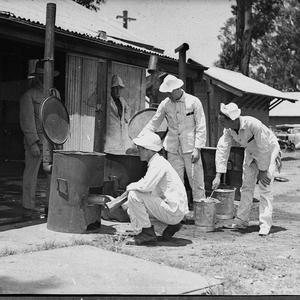 Australian Army Service Corps and cooking school