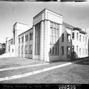 Oblique exterior view, Newington College Preparatory Sc...