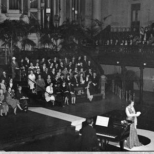 Lotte Lehmann's concert at Town Hall (taken for J.C. Wi...