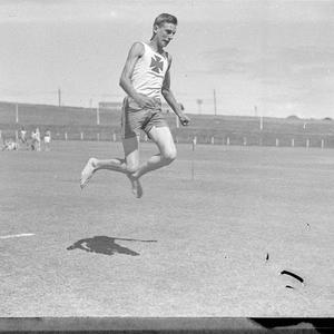 Competitor in the long-jump, Christian Brothers Sports