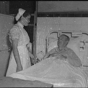 Mr D Watkins in hospital
