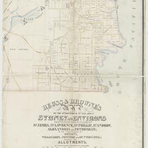 Reuss & Browne's map of the subdivisions in and about S...