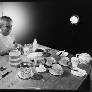 File 116: Breakfast with Gary Hare, February 1955 / pho...