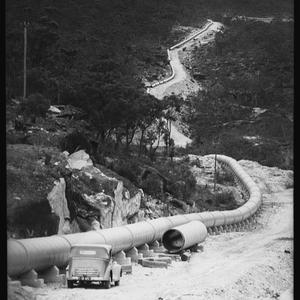 Woronora Dam series, 24 November 1937 / photographs by ...