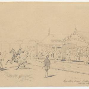 [Sketches of town views, landscapes, and natural histor...