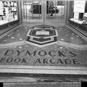 Entrance to Dymock's Book Arcade; Melocco Bros terrazzo...