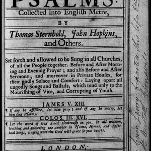 Series 15: Copies of entries made in a family prayer bo...