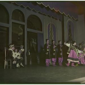 Job no. 0545: Theatre performance with Russian Cossack dance?, ca. 1955 / photographs by Max Dupain & Associates