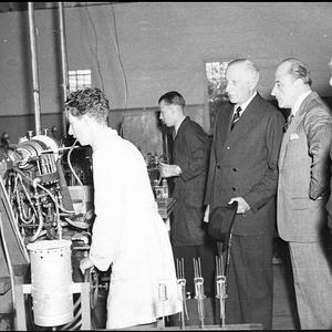 Visit to AWA works by Governor General