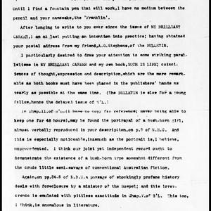 File 05: Miles Franklin General Correspondence, 1904-19...