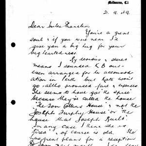 File 30: Miles Franklin General Correspondence, 1940-19...