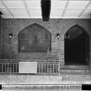 Exterior, showing entrance, T. Dixon's funeral parlour