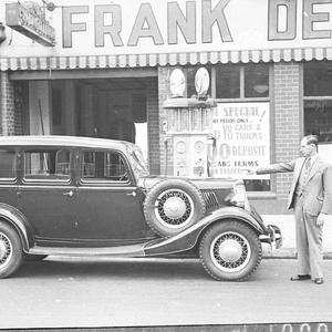 Car at Frank Delandro (taken for "Telegraph" classified...
