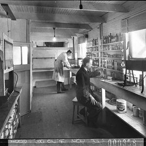 Technicians in the laboratory