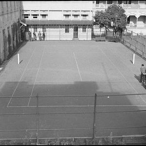 Tennis court at Parliament House (taken for Mr Moore)