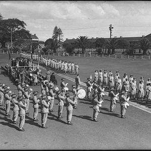 VAD parade, Victoria Barracks