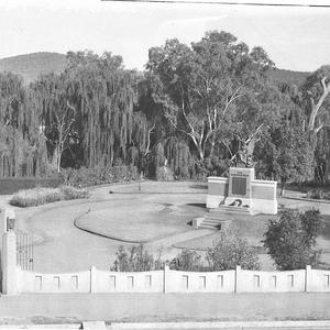World War I Memorial in Wellington (NSW) Park
