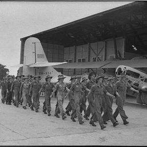 RAAF trainees at Rathmines base