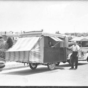 Car trailer (taken for Mr Charles, 71 Forest Road, Hurs...