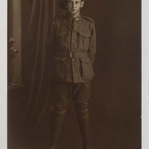 NSW servicemen portraits, 1918-19 - John Samuel Topping