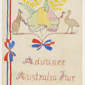 Advance Australia Fair ... a token of remembrance [gree...