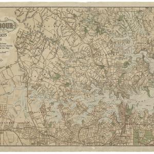 Map of Sydney Harbour and surrounding districts [cartog...