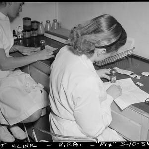 Heart Clinic, Royal Prince Alfred Hospital, 3 October 1956 / photographs by R. Donaldson