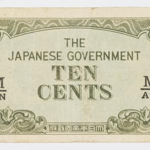 Item 785: Malaya, Japanese occupation, invasion note, t...
