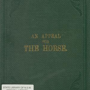 An appeal for the horse / by Geo. Hamilton.