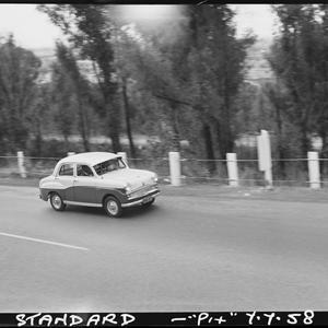New standard road tests. Penrith, 7 July 1958 / photogr...