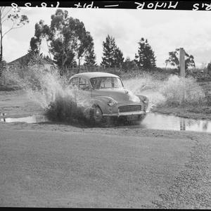 Morris Minor road test - Blackheath, 7 August 1958 / ph...