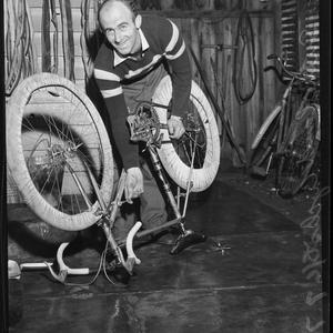 Hec Sutherland - cyclist, 7 July 1953 / photographs by ...