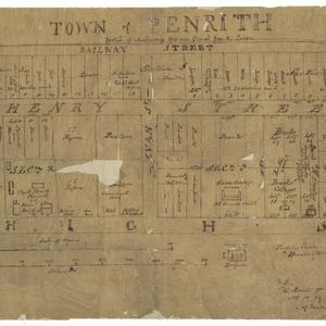 Town of Penrith [cartographic material] : portion of Ma...