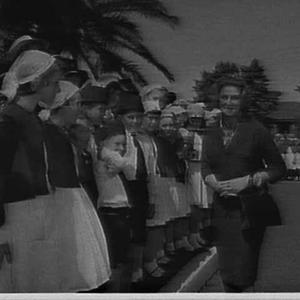HRH Princess Alexandra of Kent inspects Red Cross boys ...