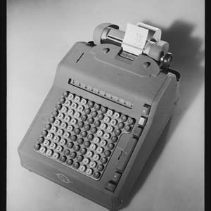 File 25: Three National adding machines, January 1954 /...