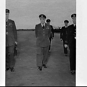 Sir T. Pike, RAF Air Marshall, arrives in Sydney