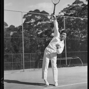 Job no. 0936: Tennis stock with Coady in action at Abbo...