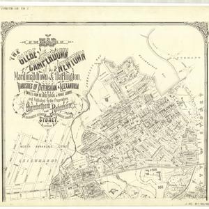 Map of the Municipalities of The Glebe, Camperdown, Newtown, Macdonaldtown & Darlington, Parishes of Petersham and Alexandria [cartographic material] : compiled from the latest official & private surveys and published by the proprietors / Higinbotham and Robinson.