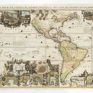 Carte tres curieuse de la Mer du Sud [cartographic mate...