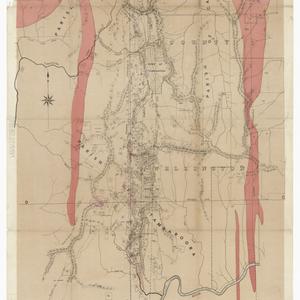 Geological map of the Hill End and Tambaroora gold fiel...