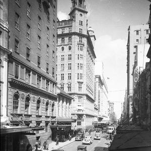 Castlereagh Street at King; (Ushers Hotel, St James The...