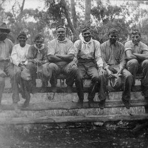 Aboriginal lamb markers at Welltown - Goondiwindi, QLD