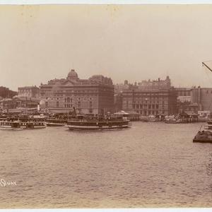 Circular Quay  [showing ferries and buildings]